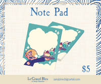 Sanji Zine ◇ Note Pad