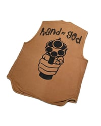 Image 2 of Vintage Carhartt Union Made "hand of god" vest