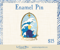 Sanji Zine ◇ Enamel Pin
