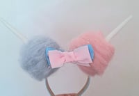 Image 4 of Cotton Candy Mouse Ears Headband 