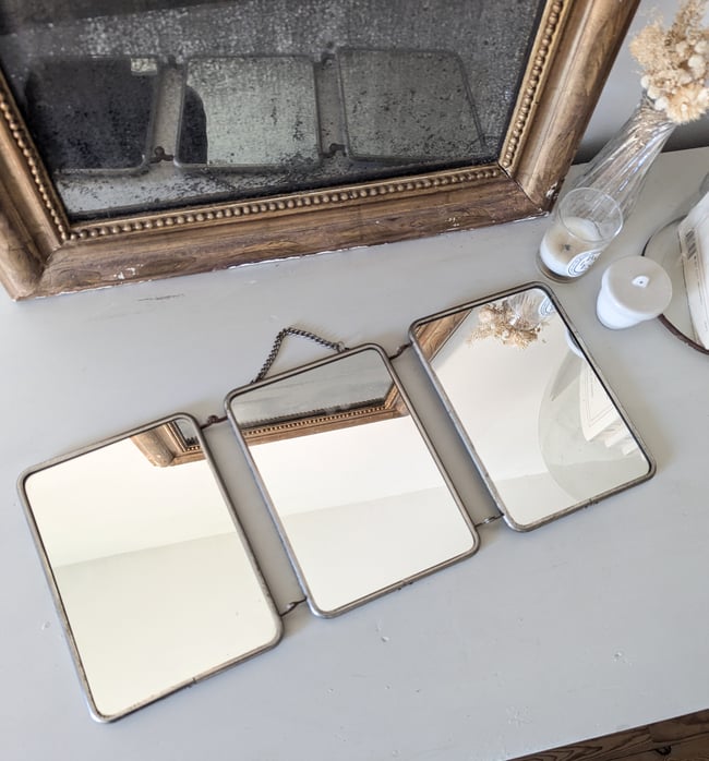 Miroir triptyque 🌸