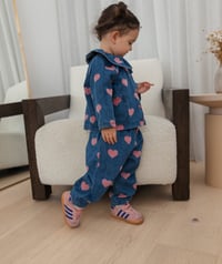 Image 2 of Konges Slojd denim heart set size 18 months
