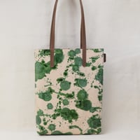 Image 3 of Paint Soft Tote green and brown