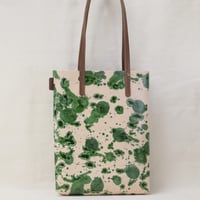 Image 1 of Paint Soft Tote green and brown