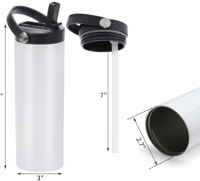 Image 4 of Just Here To Camp and Drink Beer Tumbler/Water Bottle