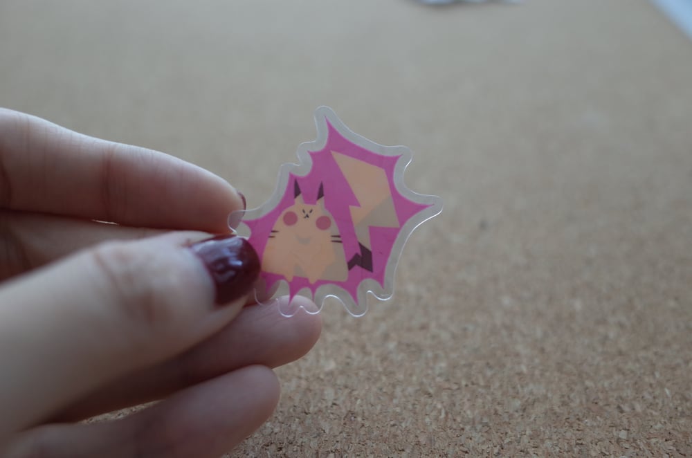 Image of Pokemon Indigo League 4 mini stickers set | Die cut | Waterproof PET Vinyl |