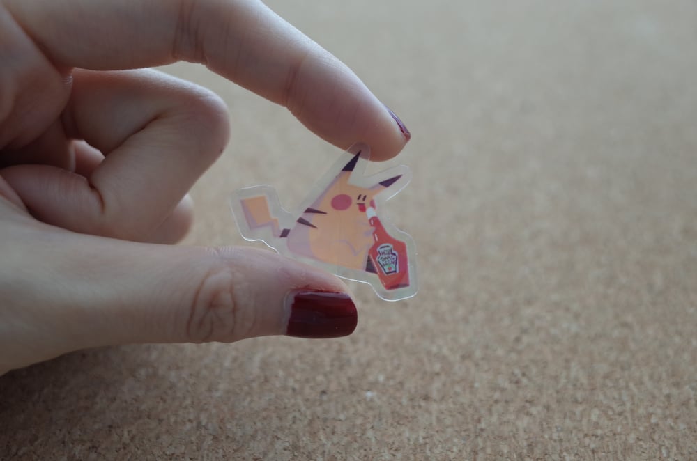 Image of Pokemon Indigo League 4 mini stickers set | Die cut | Waterproof PET Vinyl |