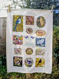 Image 1 of Tea Towel - Cut and Embellish no. 2