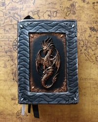 Image 1 of HANDMADE A6 3D DRAGON JOURNAL