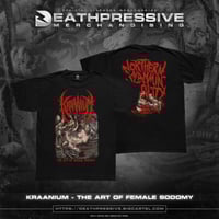 [SHORT SLEEVE] KRAANIUM - THE ART OF FEMALE SODOMY