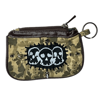 Image 1 of 3 Skullz patch coin bag