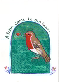 Day 14: A Robin Came to Say Hello