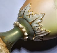 Image 10 of Royal Worcester Small Scroll Handle Vase