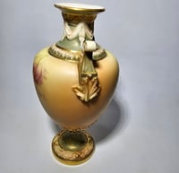 Image 2 of Royal Worcester Small Scroll Handle Vase