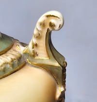 Image 8 of Royal Worcester Small Scroll Handle Vase