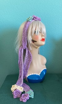Image 1 of Boho Lilac Headscarf