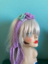 Image 2 of Boho Lilac Headscarf
