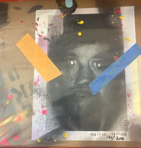 Image of SEWN LEATHER "Motorcycle Ministry" AM 969 One side lp