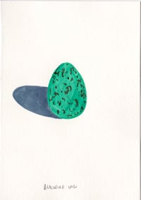 Day 24: A single blackbird egg