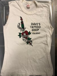 Image 3 of Dave’s Tattoo Shop Toledo 70’s Dave Boucher Small Tank