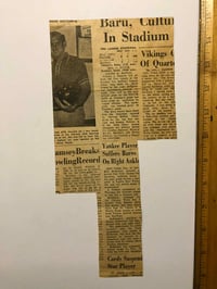 Image 2 of Tattoo Charlie Geizer 1971 article newspaper clipping 