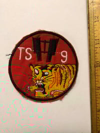 Image 1 of Vintage vietnam patch tiger red 