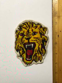 Image 1 of Vintage Lion head patch Large