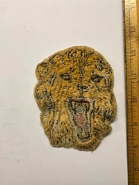 Image 2 of Vintage Lion head patch Large