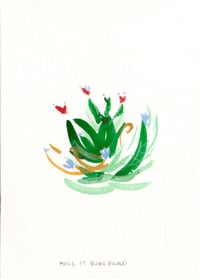 Day 10: Abstract Plant (Make it blind-folded)