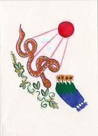 Day 13: Shedding Snake (Whilst Listening to True Crime)