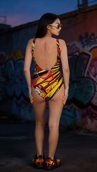 Image 4 of Pyro Canvas - One Piece Swimsuit