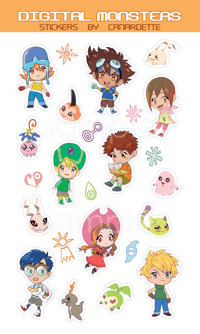 Image 5 of [NEW][PRE-ORDER] Clear Sticker Sheets