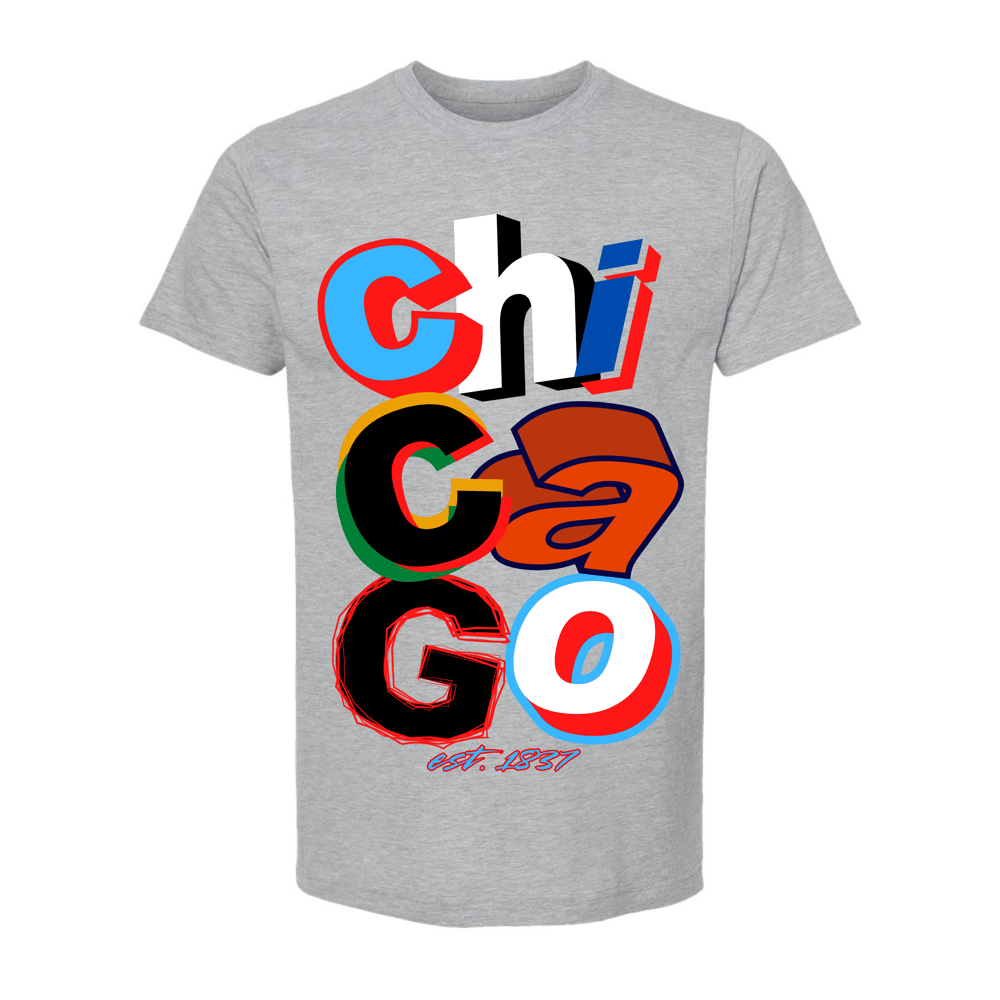 Image of CHICAGO STACKED GREY