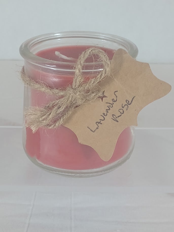Image of Lavender Rose Small Container Candle