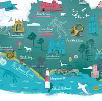 Image 2 of Map of Dorset