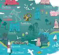 Image 3 of Map of Dorset