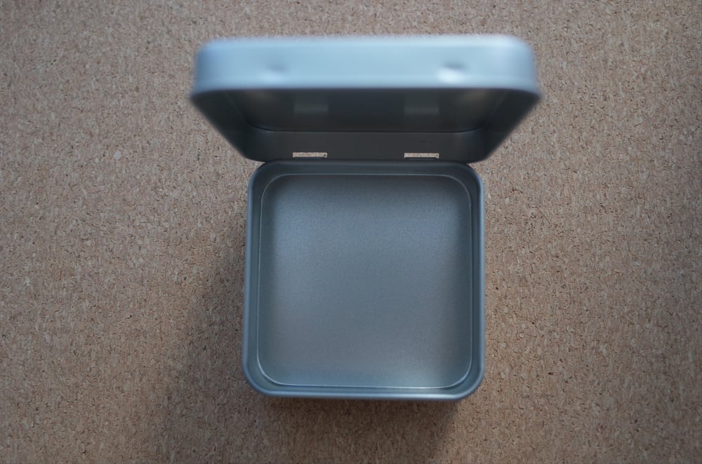 Image of Autumn Witch Friendship Box - Original Illustrated Mini Metal Tin