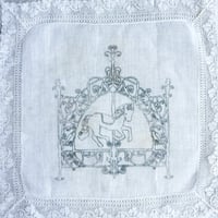 Image 3 of Hankies #1-4 (unicorn+fawn clock)