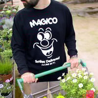Image 3 of MÁGICO - "Smiles Delivered" Lonsleeve (Black)