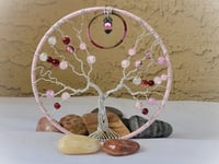 Image 1 of Tree of Life Suncatchers-Pink and Blue Styles