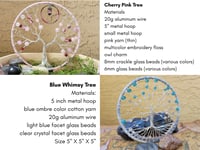 Image 5 of Tree of Life Suncatchers-Pink and Blue Styles