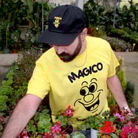 Image 3 of MÁGICO - "Smiles Delivered" T-shirt (Yellow)