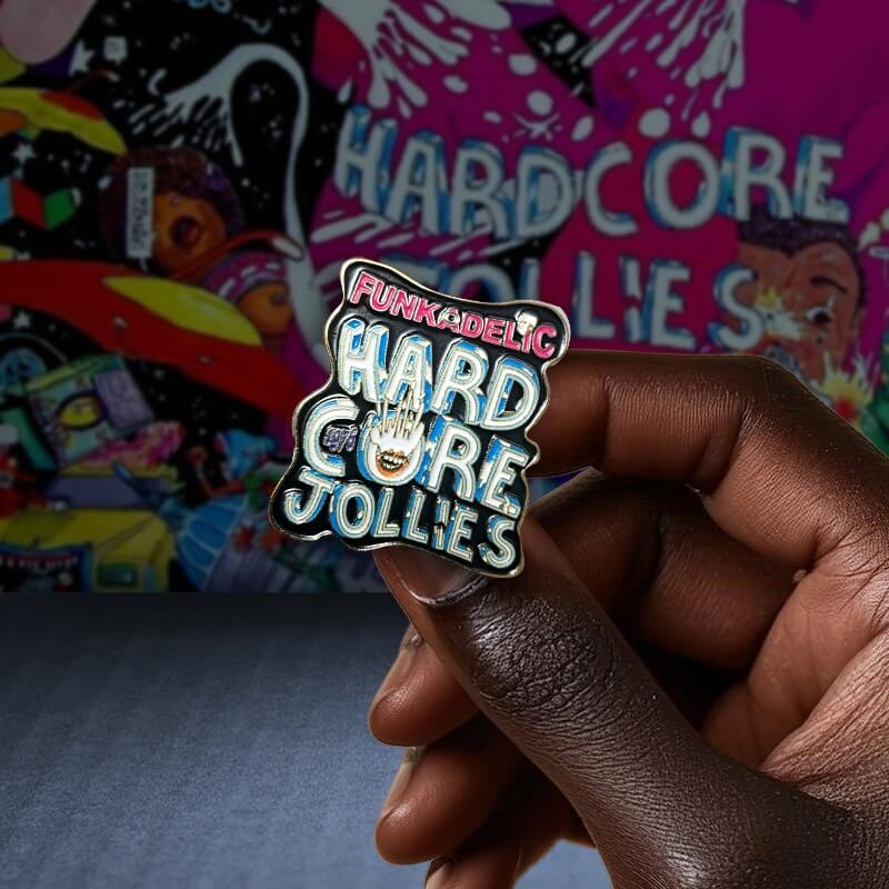 Image of Hardcore Jollies 50th Anniversary Pin
