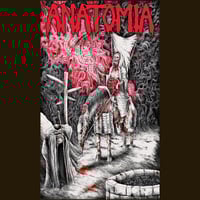 Image 1 of Anatomia  Dissected Humanity  Flag Banner Tapestry