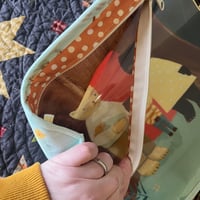 Image 3 of Family Portrait Vinyl Front Flat Project Bag