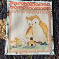 Image 1 of The Wise One Vinyl Front Flat Project Bag