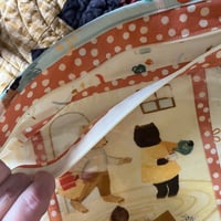 Image 3 of Tidy Up Vinyl Front Flat Project Bag