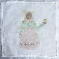 Image 3 of Hankies #5-7 (critters+teapot fawn)