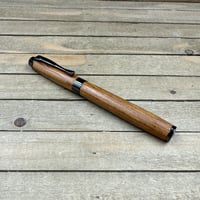 Image 3 of Bradford Pear Wood Fountain Pen – Handcrafted Introductory Fountain Pen with Medium-Fine Nib