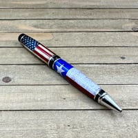 Image 3 of Texas and USA Flag Cigar Pen